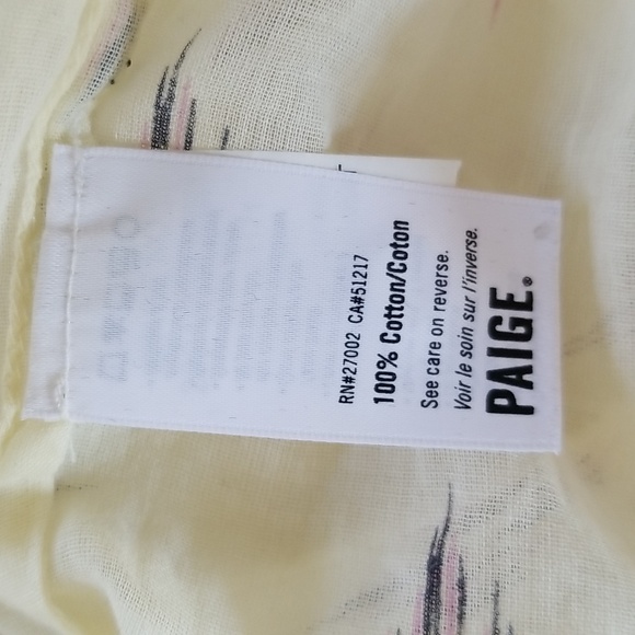 PAIGE Sammy Button Front Top - Picture 13 of 14